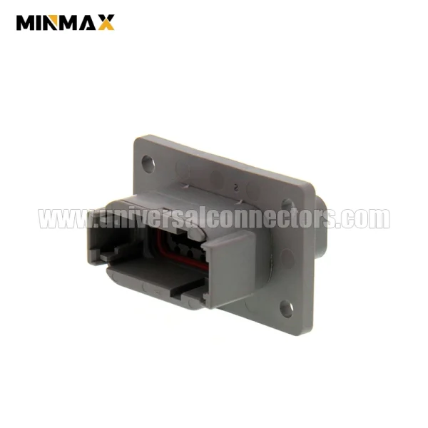 dtm04 12pa l012 male 12 pins sealable gray panel mount armored vehicles dtm connector
