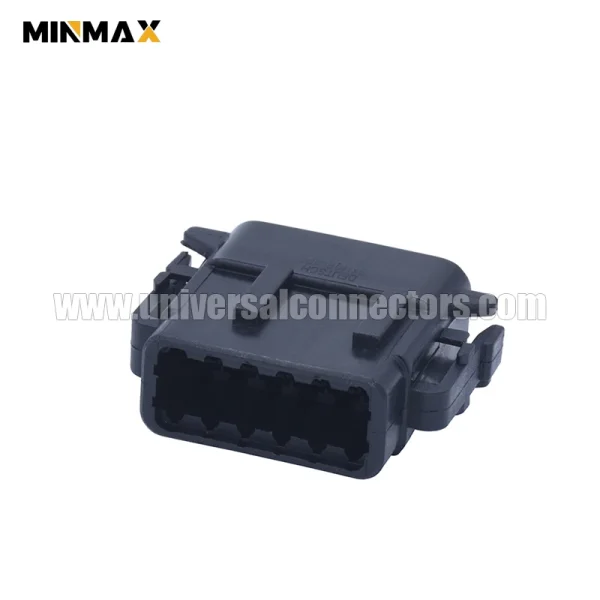 dtm06 12sb female 12 pinswire to wire automotive black truck connector