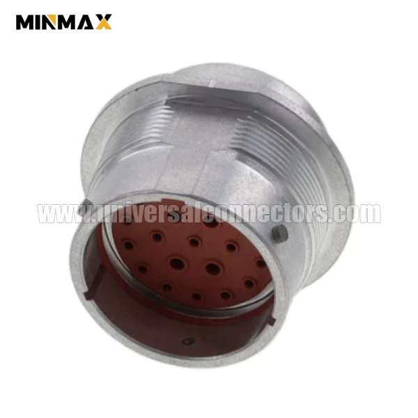 hd34 24 21pe male 21 pin waterproof electrical gray connector for mining vehicle