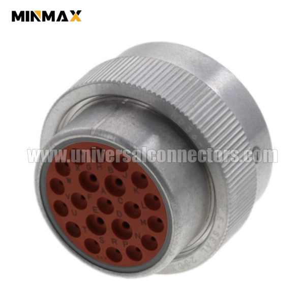 deutsch hd30 hd36 24 21se wire to wire, sealable, female 21 pins circular plug for motorbike
