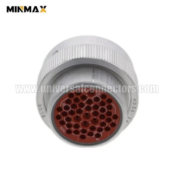 hd36 24 47se female 47 pin deutsch dt gray waterproof connector for off highway vehicle