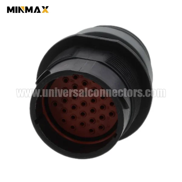 hdp24 24 31pe l015 male 31 pin waterproof black electrical connector for automotive