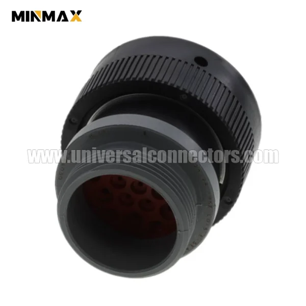 hdp26 24 19se l015 female 19 pin automotive waterproof black connector for mining vehicle