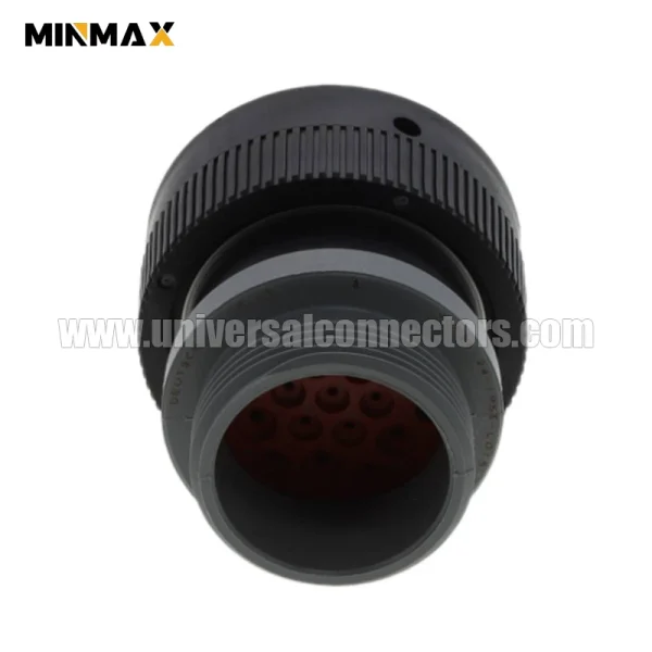 hdp26 24 19se l015 female 19 pin automotive waterproof black connector for mining vehicle