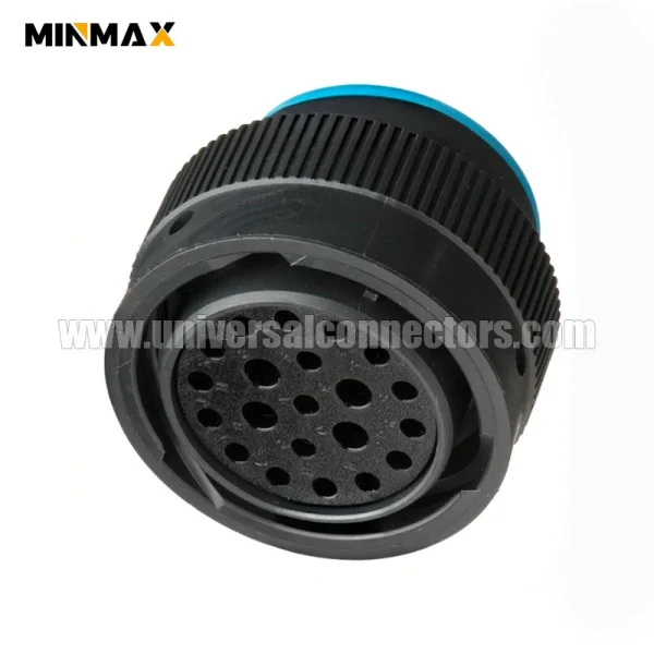 hdp26 24 21se female 21 pin electrical waterproof black connector for knock sensor connector