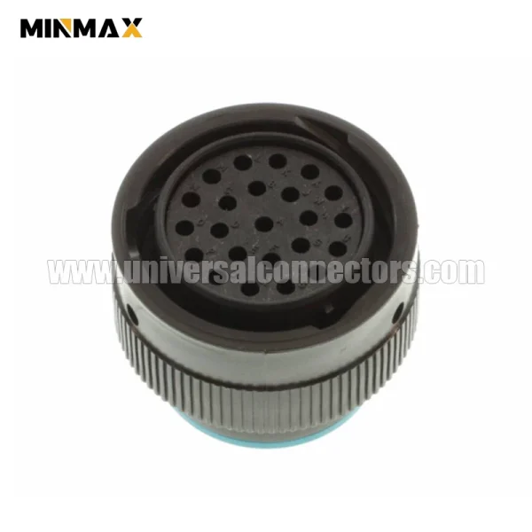 hdp26 24 23se female 23 pin sealed waterproof black connector for new energy vehicles