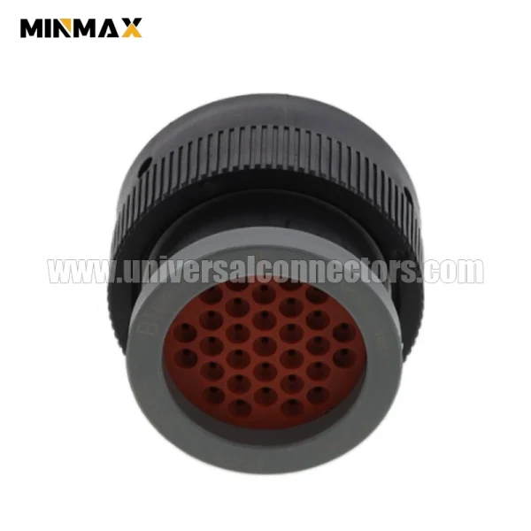 hdp26 24 31se l017 female 31 pin waterproof black electrical connector for automotive