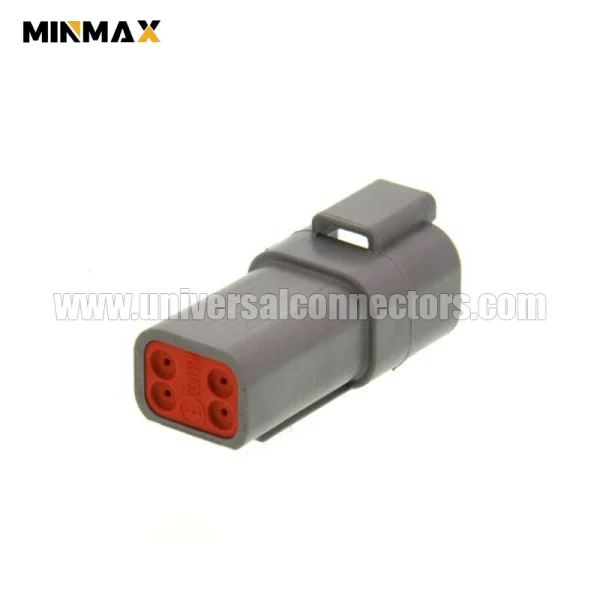 dt04 4p c015 male 4 pins gray e seal waterproof electrical vehicle speed sensor dt connector
