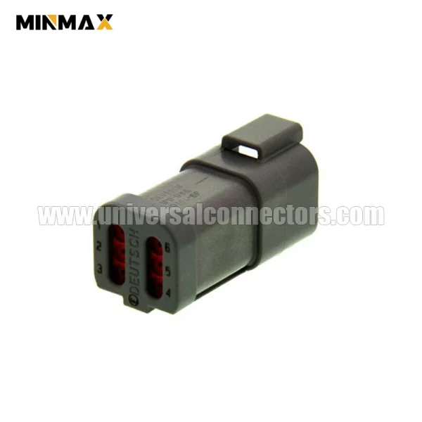 dt04 6p ce01 male 6 pins engine wiring harness e seal short cap waterproof dt connector