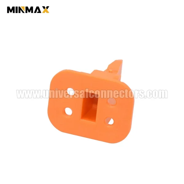 w4s female 4 pins orange dt wedge lock clip