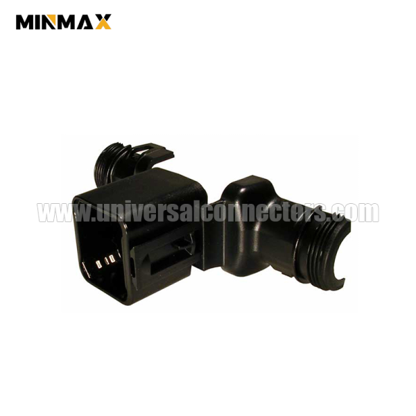 1011 245 0805 backshell for dt connector 8pin180° fits dt male connector