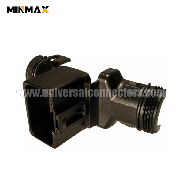 1011 249 1205 backshell for dt connector 12 pin180° fits dt male connector