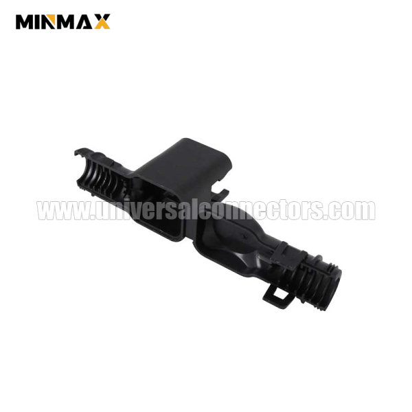 1011 268 0605 backshell for dt connector 6 pin 90°strain relief for jacketed cable fits dt06 6s