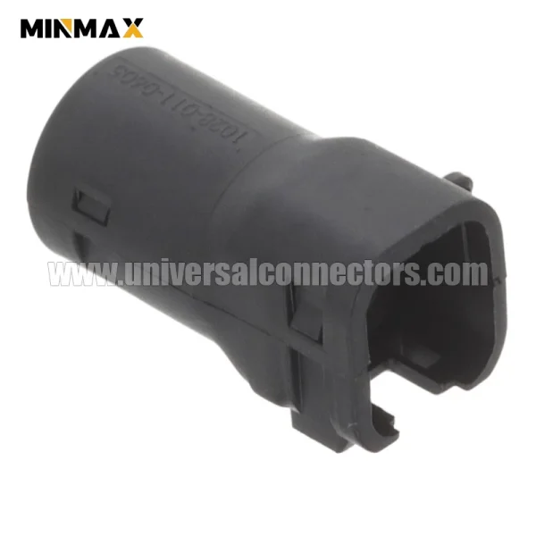 1028 011 0605 backshellfor dtm connector 6 way plug 180°