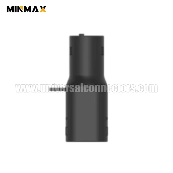 1028 027 0405 backshell for dtm & dtmh connector 4 way recept 180°