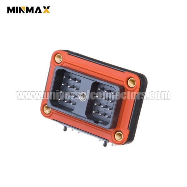 drc13 24pa male 24 pins waterproof housing drc connector