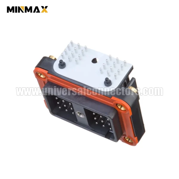drc13 24pa male 24 pins waterproof housing drc connector