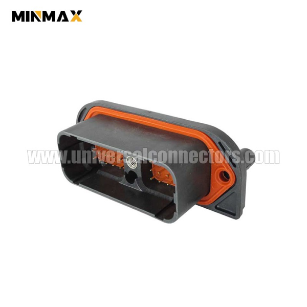 drc23 40pa n012 male 40 pins automobile connector ,right angle,wire to board