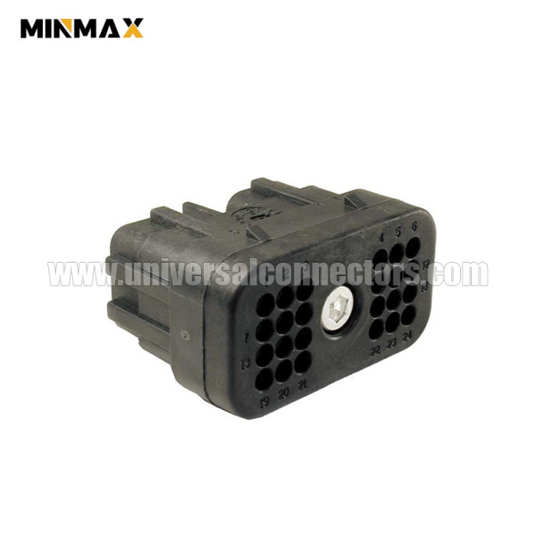 drc26 24sa female 24 pins crimp connector,24 position housing,wire to wire