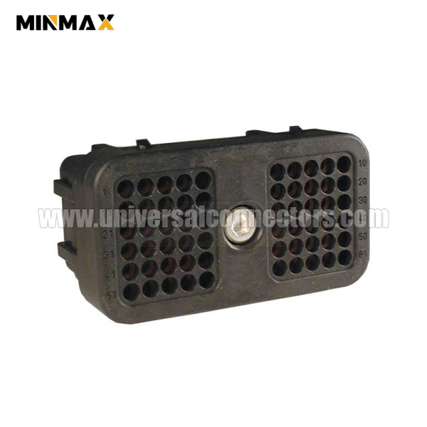 drc26 60s06 female 60 pins auto connector,60 position housing,wire to wire