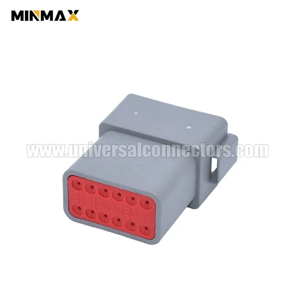 dt04 12pa c015 male 12 pins receptacle housings in line forklift dt connector