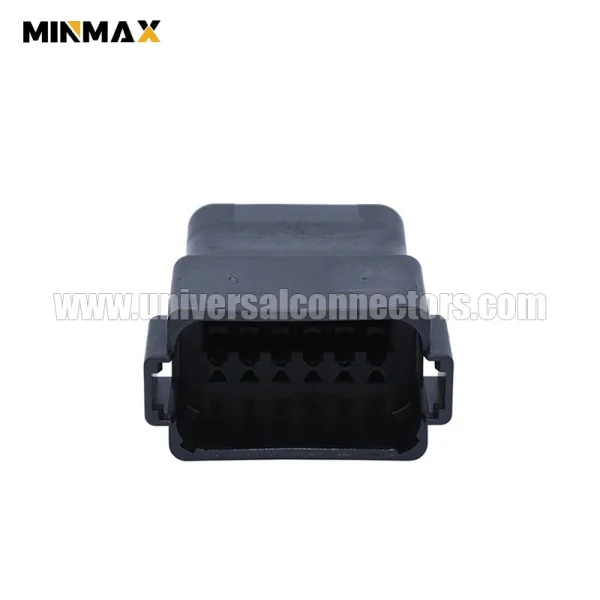 dt04 12pa ce02 male 12 pins black waterproof e seal signal transmission dt connector