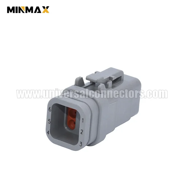 dtm06 6s e007 female 6 pins automotive medical devices gary waterproof dtm connector