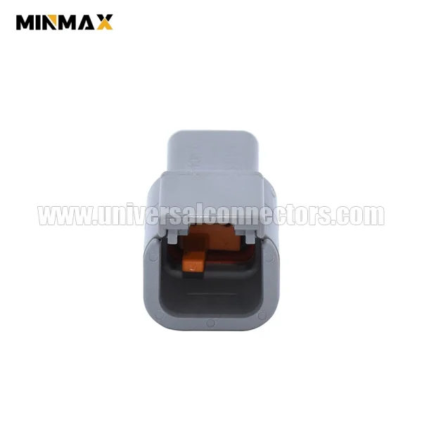 dtm04 2p atm04 2p male 2 pins dtm connector housing automotive sealable gray 7.5 amp for heavy duty