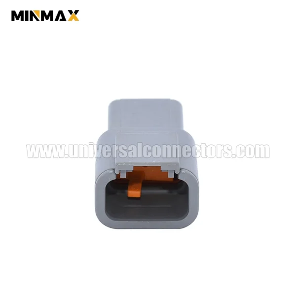 dtm04 3p male 3 pin wire to wire ip67 dtm connetcor signal transmission