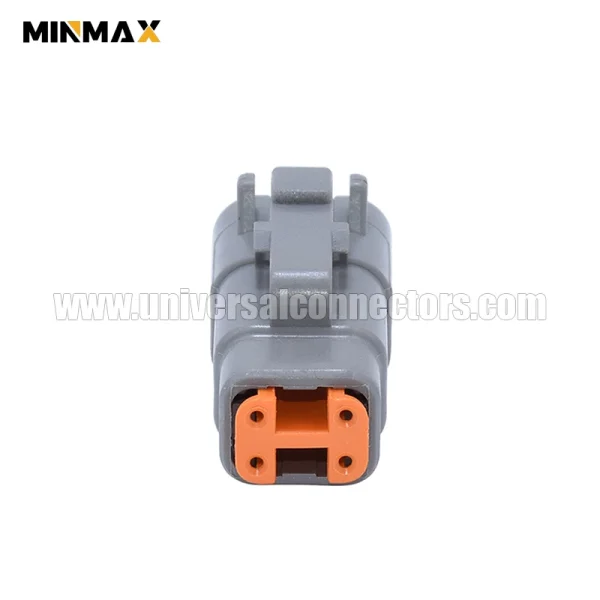dtm06 4s female 4 pins gray ecu sensorautomotive electrical dtm connector
