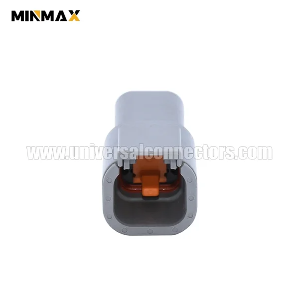 dtm04 4p male 4 pins wire excavator crane waterproof ip67 dtm connecctor