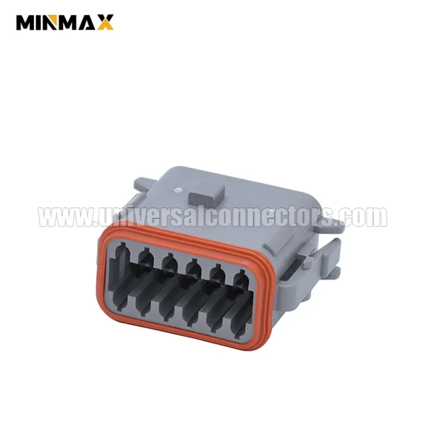 dt06 12sa ce06 female 12 pinssealable gray housing marine navigation equipment dt connector