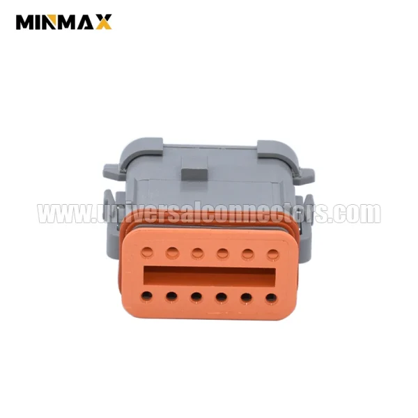 dt06 12sa ce05 female 12 pins waterproof jacket waterproof power supply dt connector