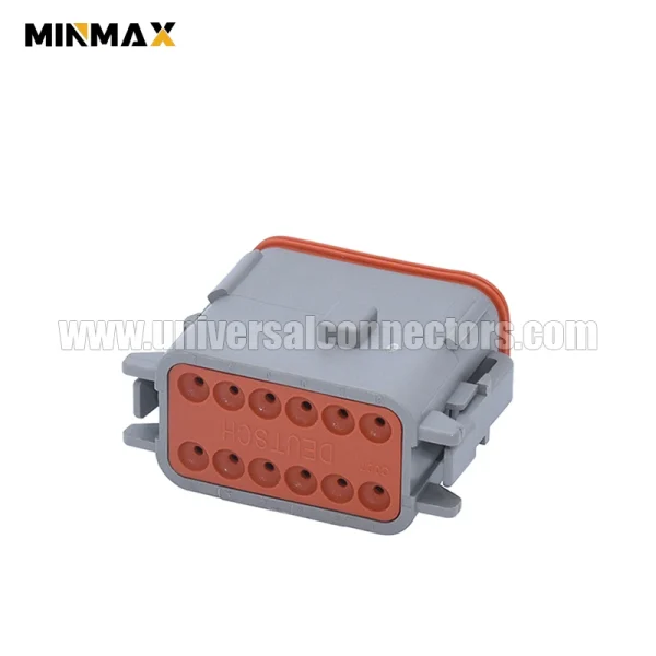 dt06 12sa p012 female 12 pins automotive electrical connector power supply dt connector
