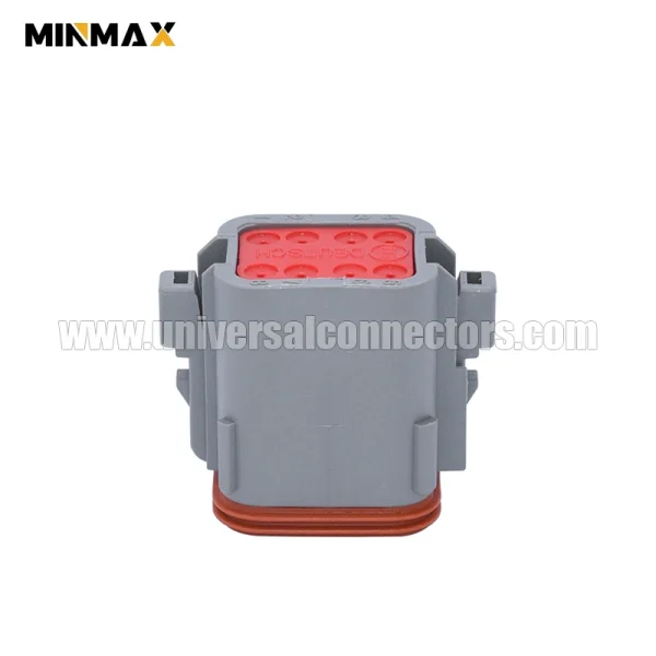 dt06 08sa c015 female 8 pins gray electrical connector cable wire chassis control system dt connector