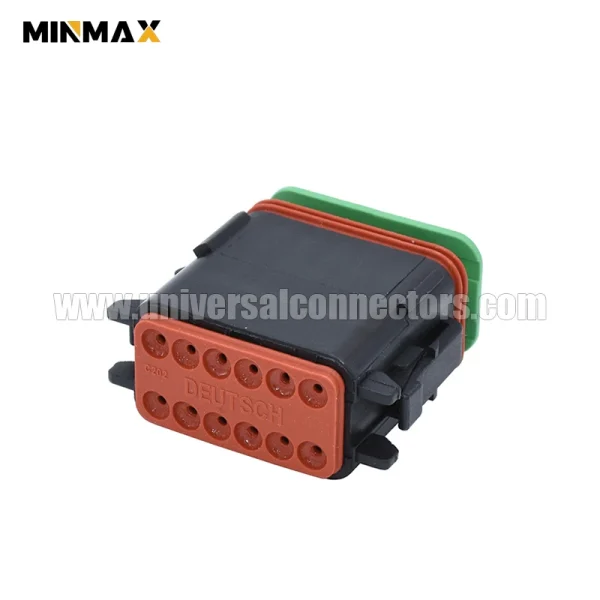 dt06 12sa e004 female 12 pins black automotive electrical electric vehicles dt connector