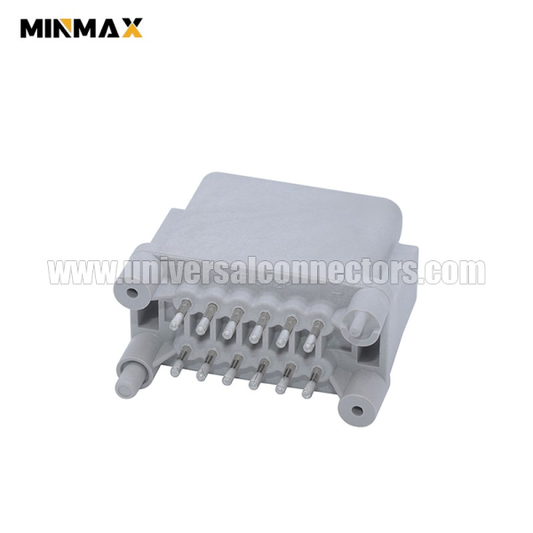 dtf15 12pa male 12 pins wire electrical waterproof connector