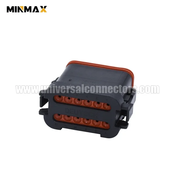 dt06 12sa e005 at06 12sa ecblk female 12 pins gray automobile dt connector marine navigation equipment