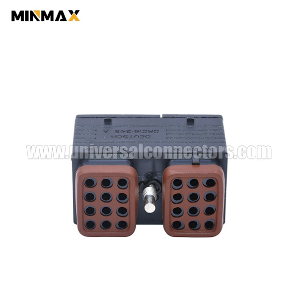 drc16 24sa female 24 pins cable connectork,24 position housing,wire to wire