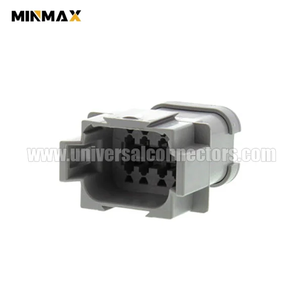 dt04 08pa ce01 male 8 pins e seal short cap black waterproof automotive fog lights dt connector