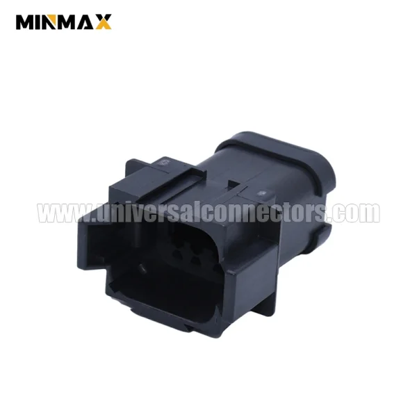 dt04 08pb ce01 male 8 pins black waterproof automobile dt connector for excavator crane