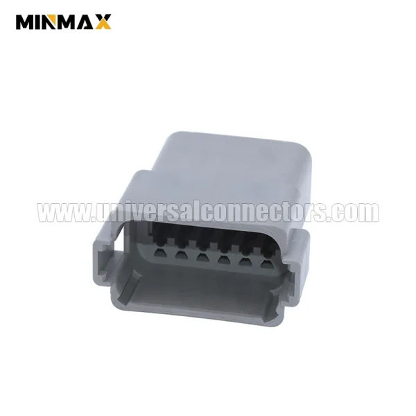 dt04 12pa male 12 pins jacket waterproof blade dt connector