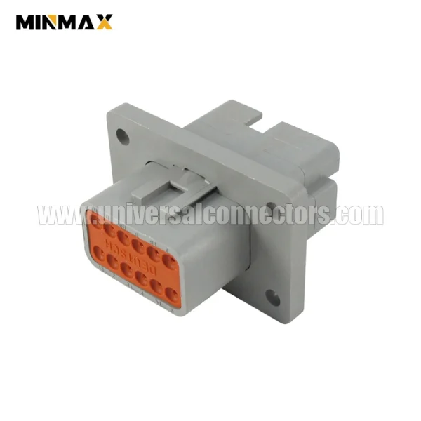 dt04 12pa bl04 male 12 pins in line wire housing armored vehicles dt connector