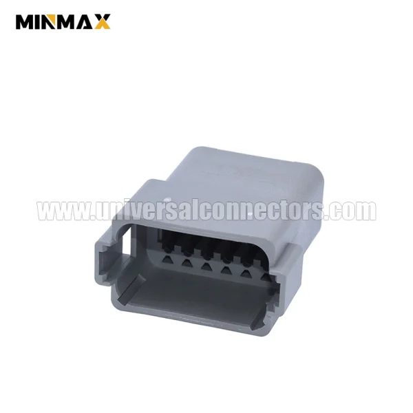 dt04 12pa c015 male 12 pins receptacle housings in line forklift dt connector