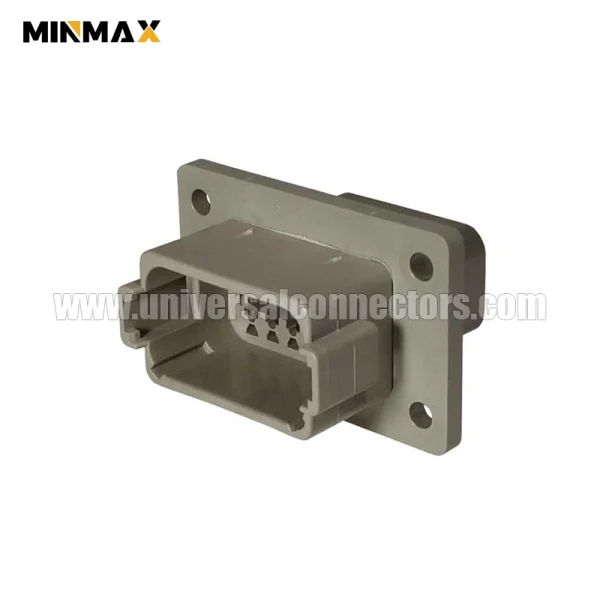 dt04 12pa l012 male 12 pins sealable gray housing battery management system dt connector