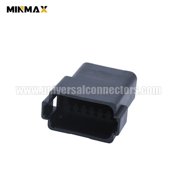 dt04 12pb male 12 pins black automobile armored vehicles dt connector