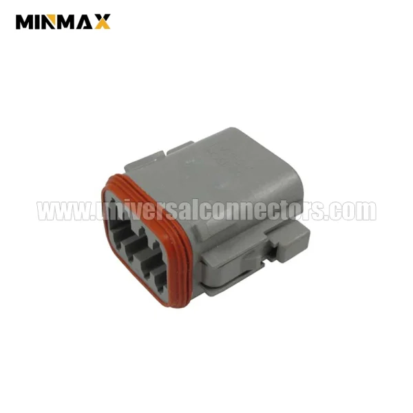 dt06 08sa ce06 female 8 pinse seal gray waterproof connector chassis control system for dt connector