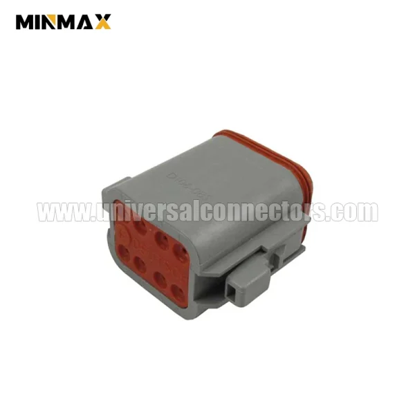 dt06 08sa ce06 female 8 pinse seal gray waterproof connector chassis control system for dt connector