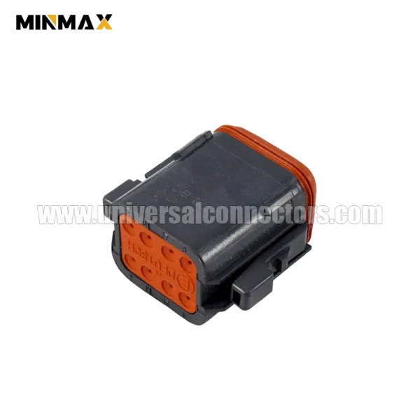 dt06 08sa ce10 female 8 pins black e seal jacket connetcor volkswagen for dt connector