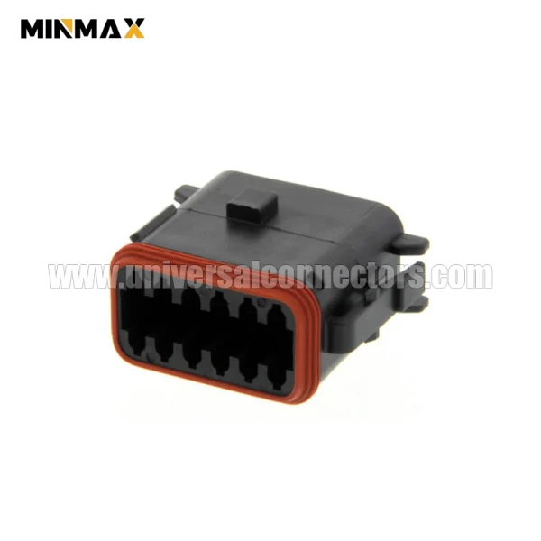 dt06 12sa ce10 female 12 pins waterproof dt connector cable wire armored vehicles